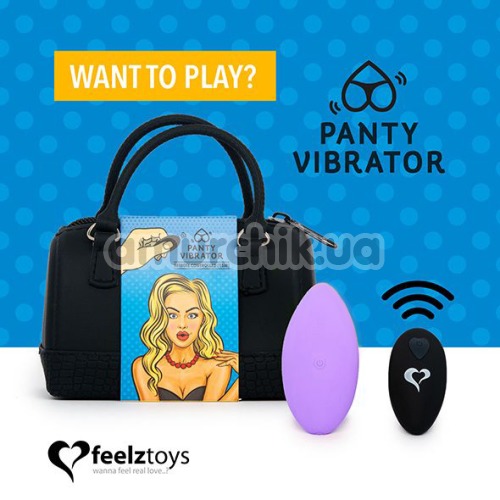 Клиторальный вибратор Panty Vibrator, фиолетовый