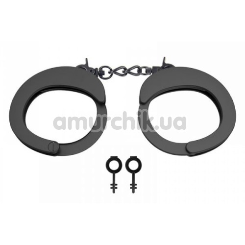 Наручники Roomfun Blacker Handcuffs, чёрные - Фото №1
