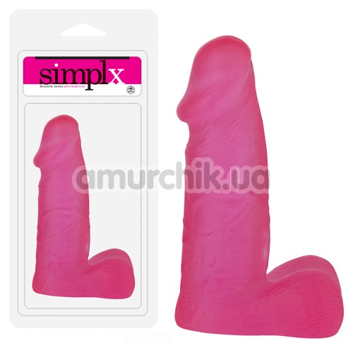 Фаллоимитатор SimpleX 12.7 см, розовый