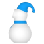 Симулятор орального секса для женщин Basic Luv Theory Snowman, голубой - Фото №3
