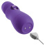 Универсальный вибромассажер OMG! Wands Rechargeable #Enjoy Vibrating Wand, фиолетовый - Фото №4