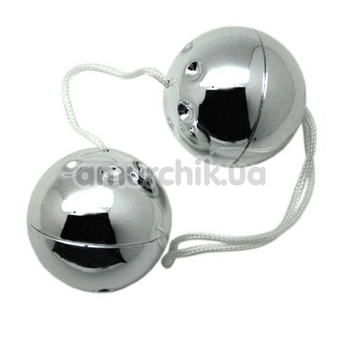 Вагінальні кульки Yam Balls, срібні