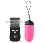 Віброяйце All Time Favorites 10 Functions Wireless Remote Egg With Display, рожеве - Фото №1