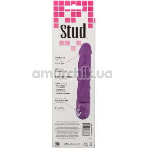 Вибратор Power Stud Rod, фиолетовый