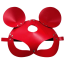 Маска мишки Art of Sex Mouse Mask, червона - Фото №0