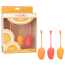 Набір вагінальних кульок Kegel Training Set Mango Squeeze Relax Repeat, помаранчевий - Фото №9