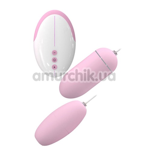 Набор из двух виброяиц Odeco Excelsior Egg, розовый