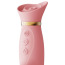 Вібратор з вакуумним стимулятором і підігрівом Zalo Rose Rabbit Vibrator, рожевий - Фото №6