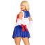 Костюм Сейлор Мун Leg Avenue Sexy Sailor, біло-синій: сукня + рукавички - Фото №3