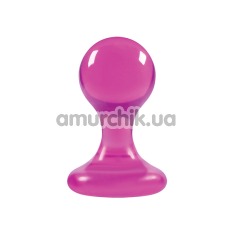 Анальна пробка Luna Balls Medium, рожева - Фото №1