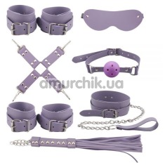 Бондажный набор sLash BDSM Bondage Set, фиолетовый - Фото №1