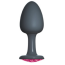 Анальная пробка Dorcel Geisha Plug Ruby XL, черная - Фото №1