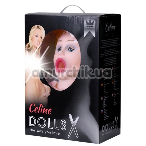Секс-лялька з вібрацією Dolls-X Celine