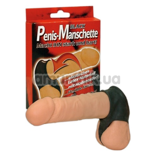 Насадка на пеніс Penis-Manschette, чорна