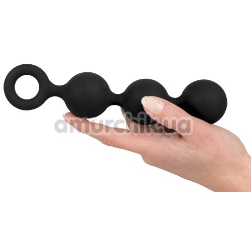 Анальная цепочка Lust Anal Beads, черная