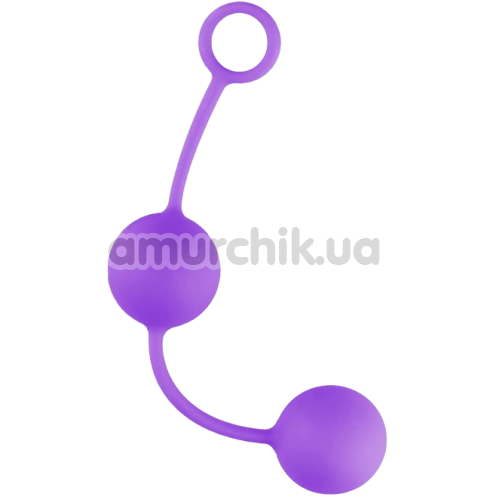 Вагинальные шарики Easy Toys Canon Balls, фиолетовые