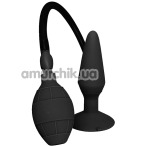 Анальный расширитель Menzstuff Large Inflatable Plug, черный - Фото №1