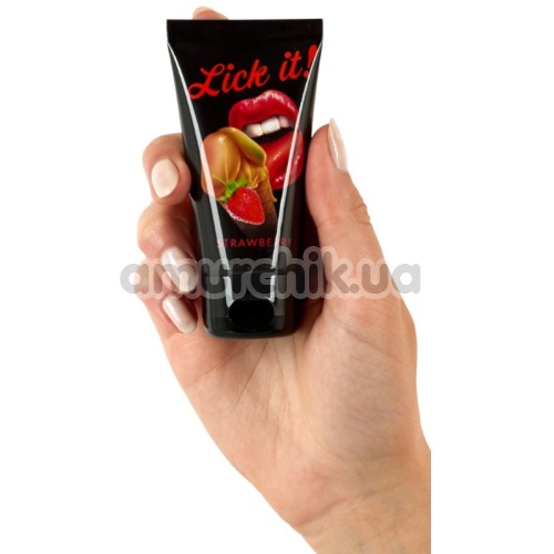 Оральний лубрикант Lick-it Erdbeere 50 ml