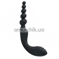 Анальный стимулятор Alume Double-Ended Anal Dildo, черный - Фото №1