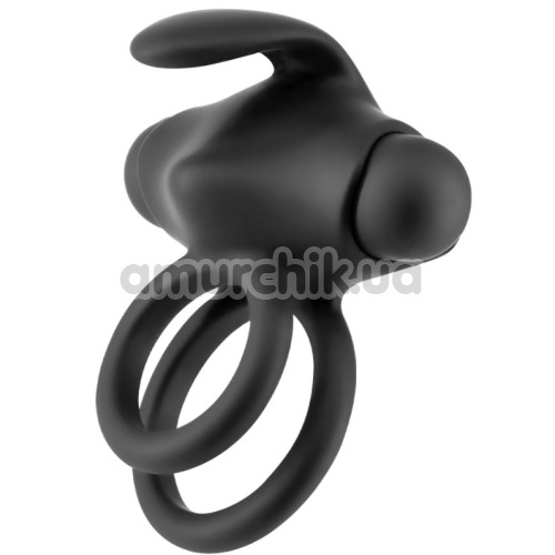 Виброкольцо для члена Crushious Thumper, черное