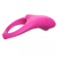 Эрекционное кольцо c вибрацией Boss Series Vibro Shark, розовое - Фото №1