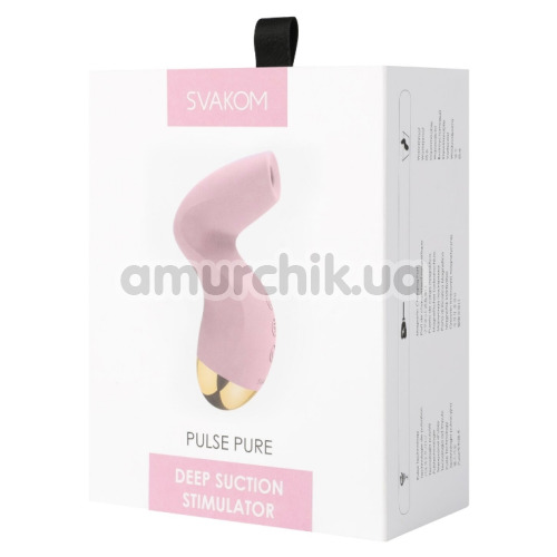 Симулятор орального секса для женщин Svakom Pulse Pure, розовый