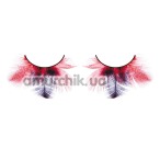 Вії Red-Purple Feather Eyelashes (модель 622) - Фото №1