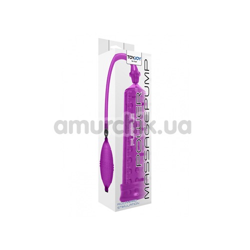 Вакуумная помпа Power Massage Pump, фиолетовая