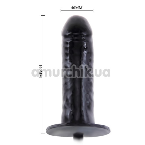 Анальный расширитель Bigger Joy Inflatable Penis, черный