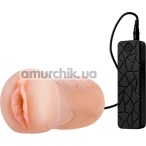 Искусственная вагина с вибрацией Realstuff Lifelike Vibrating Stroker 21207, телесная - Фото №1