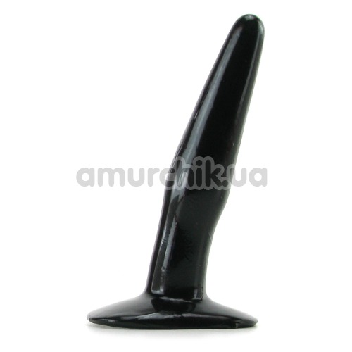 Анальная пробка Basix Rubber Works Mini Butt Plug, черная