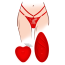 Кліторальний вібратор Toy Joy Divine The Sensual Panty Pleaser, червоний - Фото №7