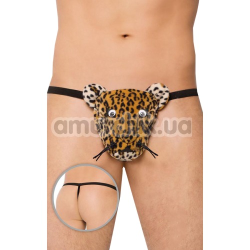 Трусы-стринги мужские Thong леопард (модель 4510)