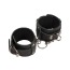 Фиксаторы для рук Leather Dominant Hand Cuffs, черные - Фото №0