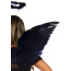 Комплект аксесуарів ангела Leg Avenue Feather Angel Wings & Halo Accessory Kit чорний: крила + німб - Фото №5