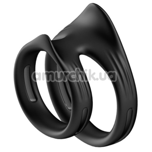 Ерекційне кільце для члена Boss Series Capen Cock Ring, чорне