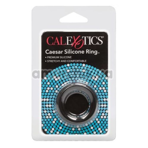Эрекционное кольцо Adonis Silicone Ring Caesar, черное