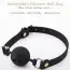 Кляп Roomfun Silicone Mouth Gag, чорний - Фото №8