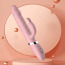 Вібратор з підігрівом, ротацією і пульсацією Rebecca, рожевий - Фото №5