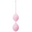 Вагинальные шарики Boss Series Pure Love 3.6 см, бледно-розовые - Фото №1