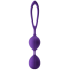 Вагінальні кульки Flirts Double Kegel Balls, фіолетові - Фото №0