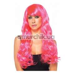 Перука Leg Avenue Neon Star Long Wavy Wig, рожева - Фото №1