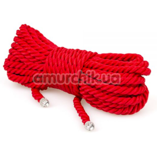 Мотузка sLash Premium Silky 10м, червона - Фото №1