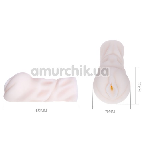 Искусственная вагина с вибрацией Yuki 009154, телесная
