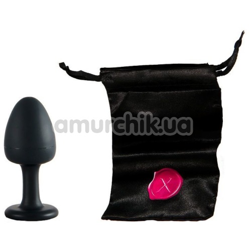 Анальная пробка Dorcel Geisha Plug Diamond XL, черная