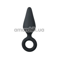 Анальная пробка Easy Toys Pointy Plug S, черная - Фото №1