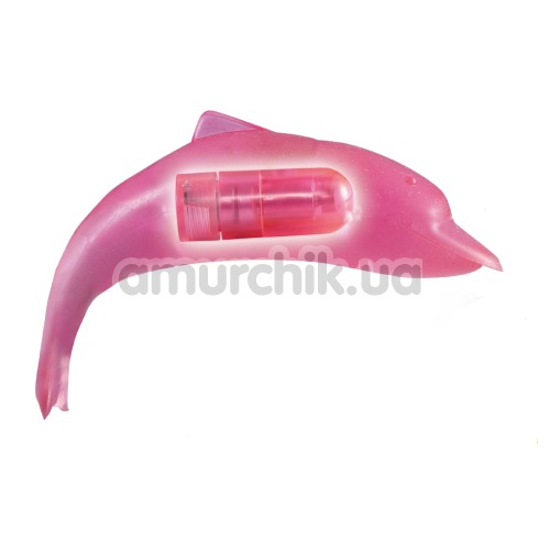 Клиторальный стимулятор Dashing Dolphin, розовый