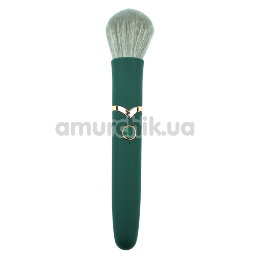 Клиторальный вибратор Makeup Brush Vibrator, зеленый - Фото №1