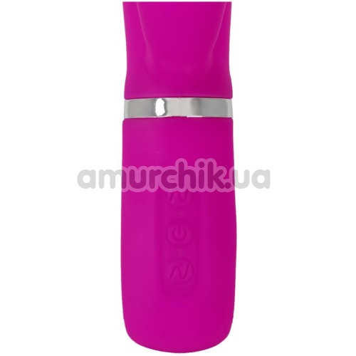 Вибратор XouXou Super Soft Silicone Rabbit Vibrator, розовый