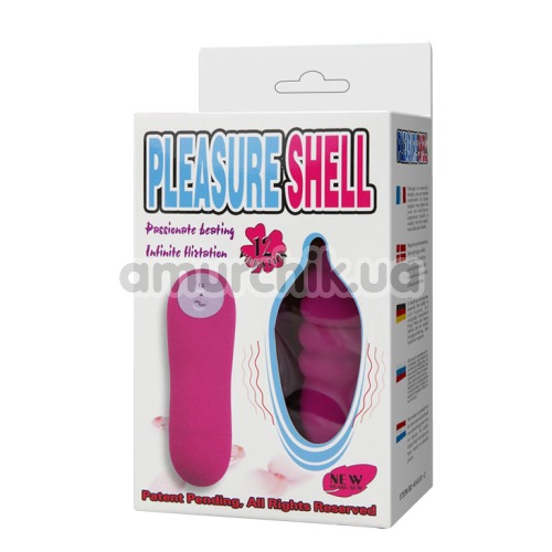 Віброяйце Pleasure Shell 014151, фіолетове